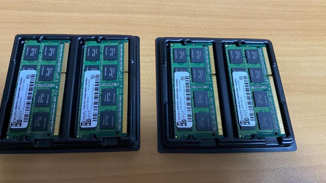 【32GB】iMac 2015 27インチ用 DDR3 8GB×4枚