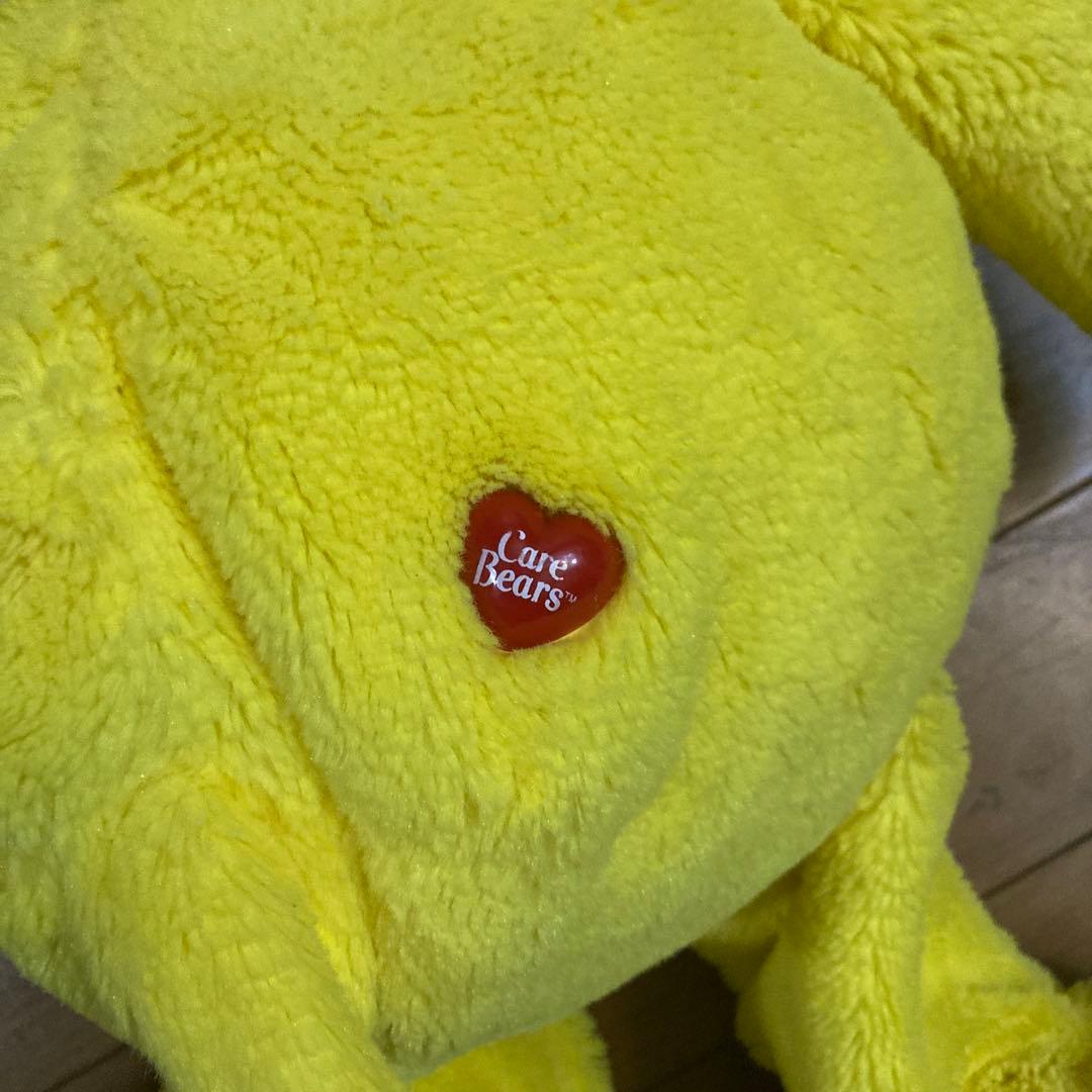 ケアベア　黄色の太陽デザインぬいぐるみ　55cm