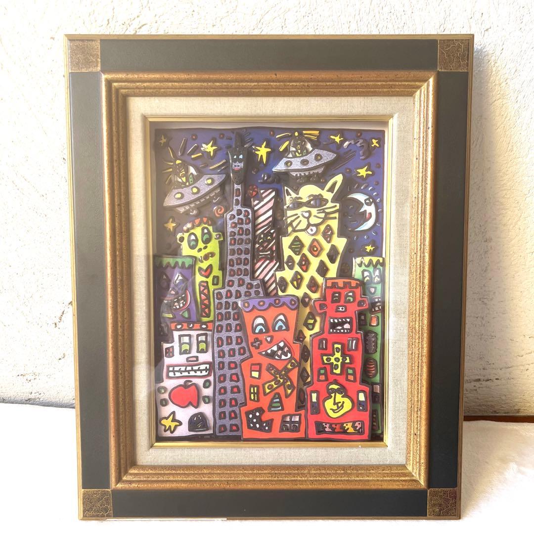 【美品希少】JAMES RIZZI 3Dアート