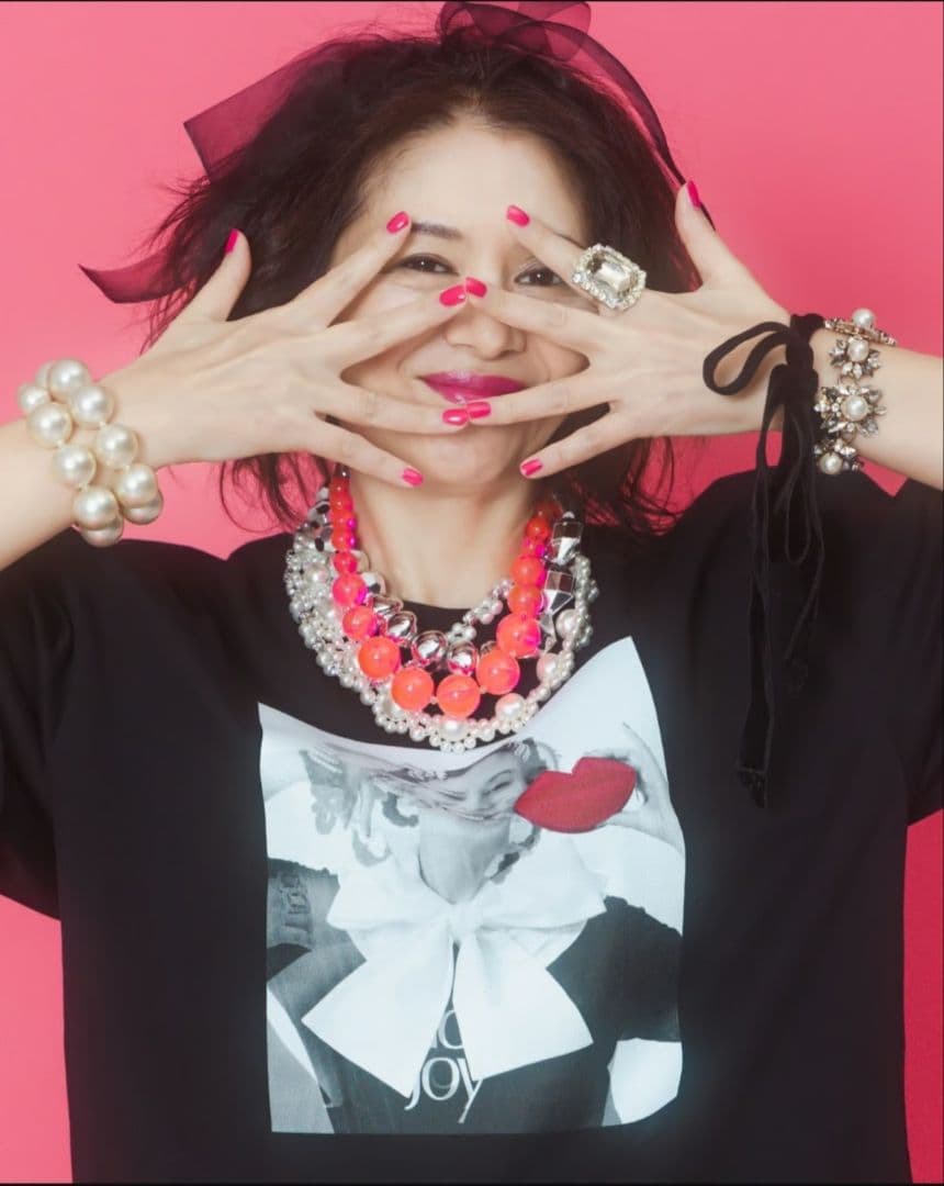 小泉今日子Kyon2フォトTシャツ L 黒VermeeristBEAMSビームス