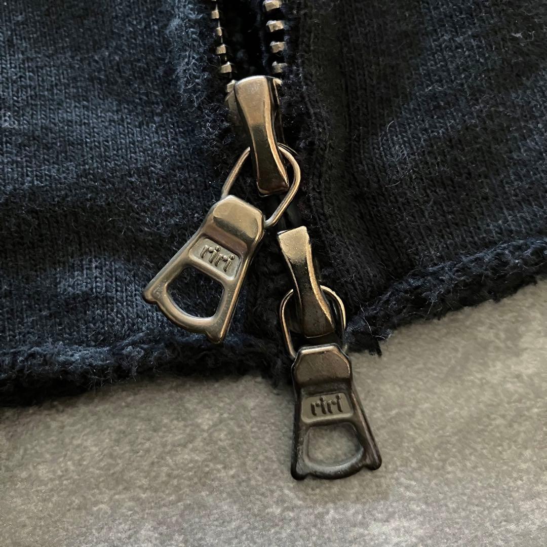 wjk stand track jacket black Y2K 裏毛 13ss