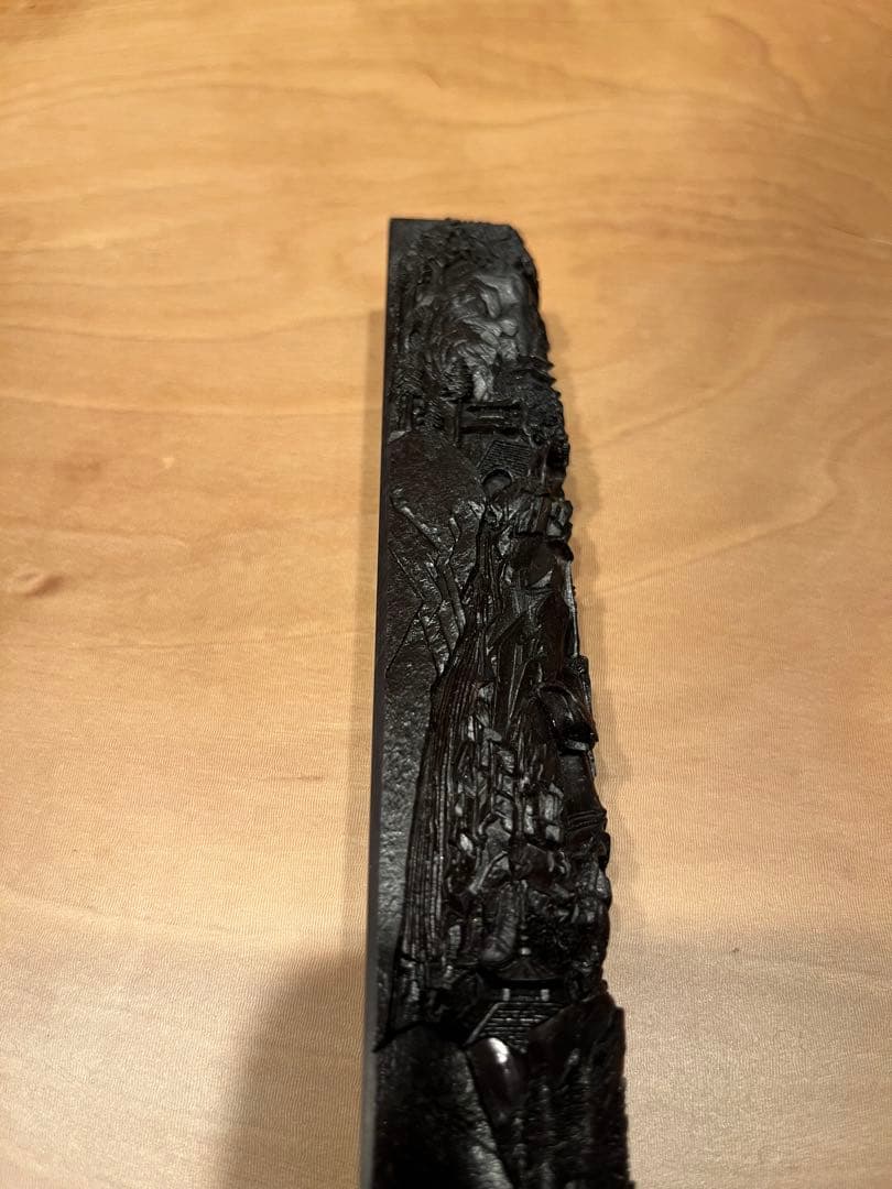 文鎮　工芸品　美術品　中国　岩道