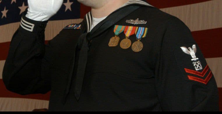 アメリカ海軍 US NAVY セーラー上着