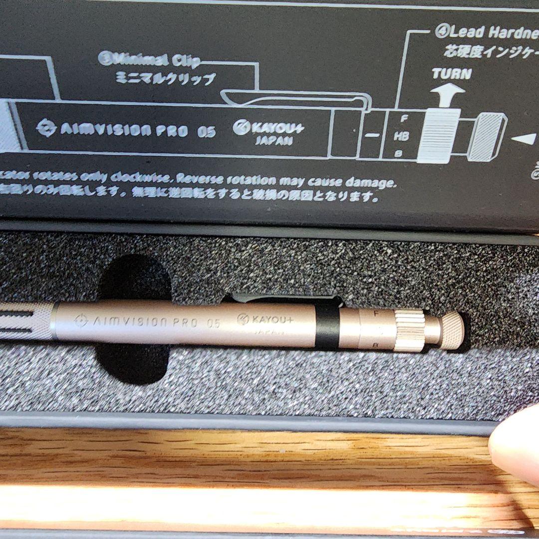 KAYOU+ AIMVISION PRO 0.5 ゴールド　シャープペンシル本体