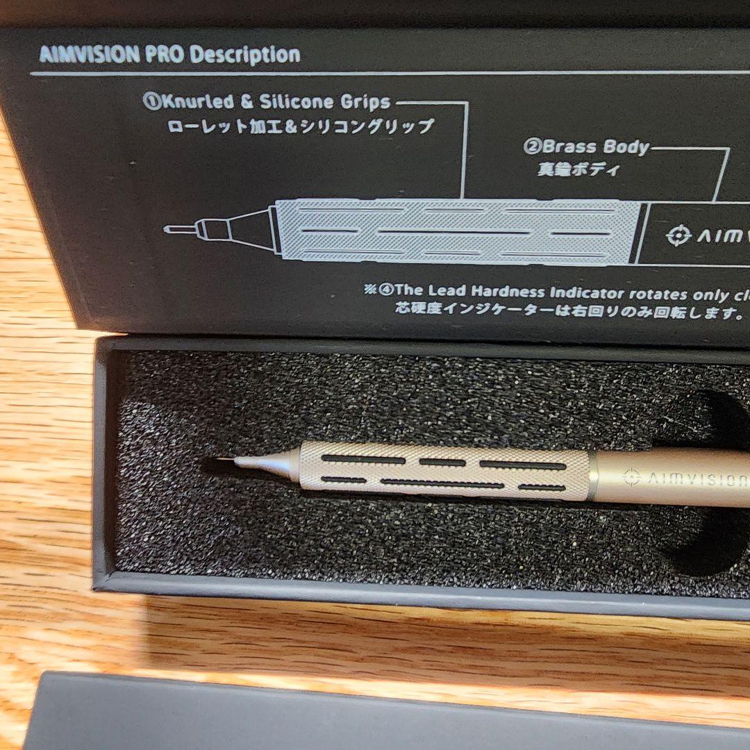 KAYOU+ AIMVISION PRO 0.5 ゴールド　シャープペンシル本体