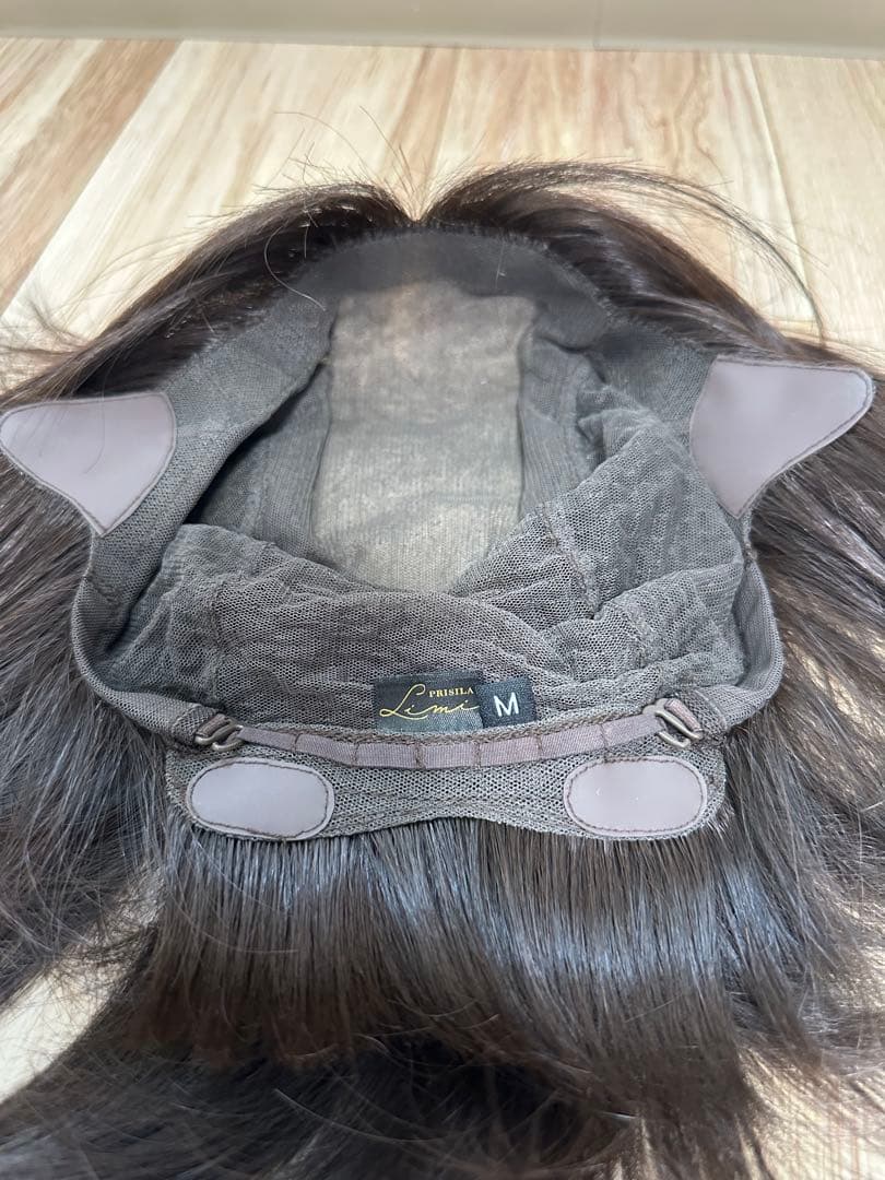 プリシラ ウィッグ Limi ルナショート 人毛ミックスナチュラルカラー