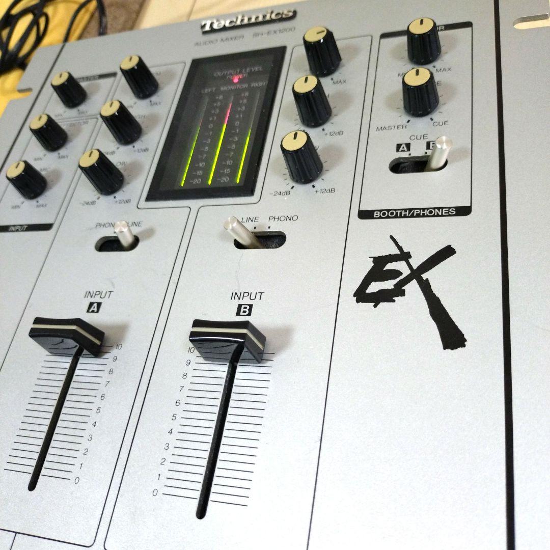 動作確認済 Technics SH-EX1200 DJ Mixer