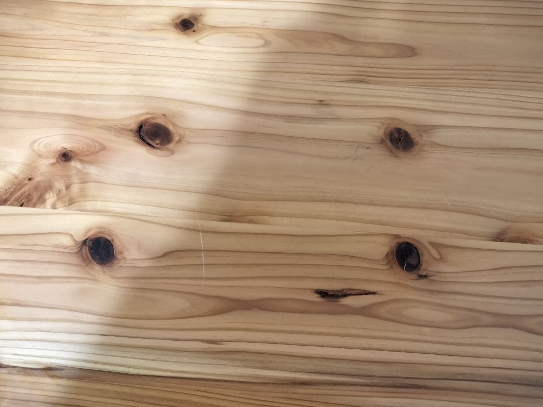 KANADEMONO THE TABLE /杉無垢材 × Black Steel