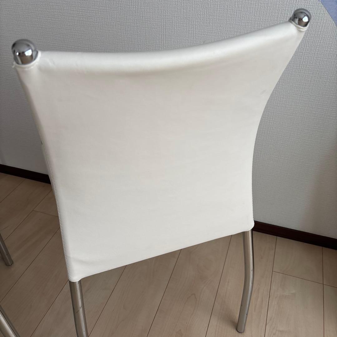 専用です！！！⚠️ ダイニングセット　ガラス ホワイト ダイニングテーブル