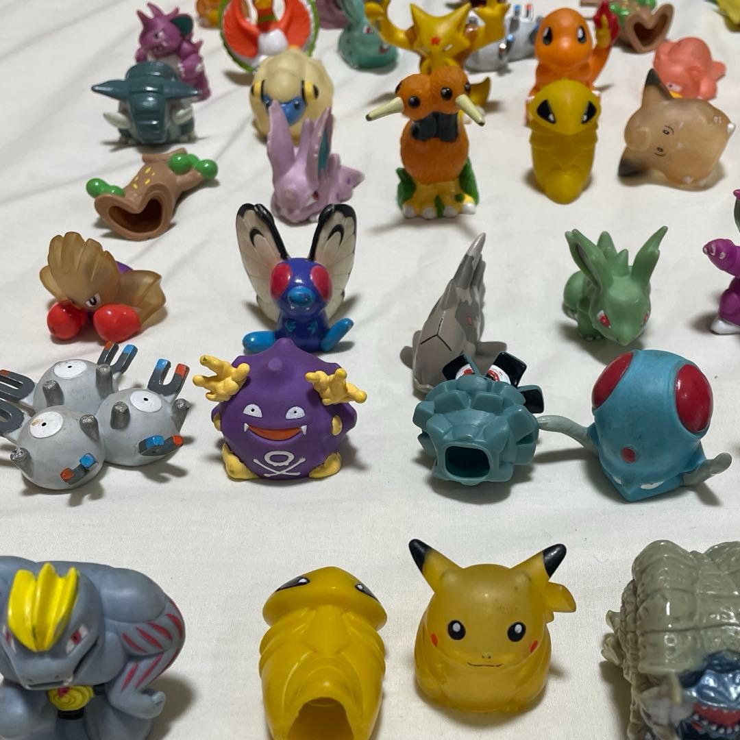 訳あり　ポケモンゆび人形　80個　まとめ売り　ソフビ