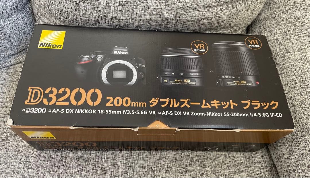 Nikon D3200 ダブルズームキット ブラック