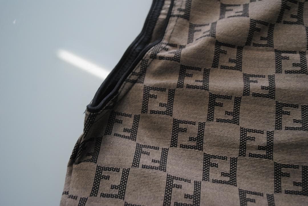 [1868]FENDI ズッカ柄　タンクトップ　42　ヴィンテージ　Mサイズ