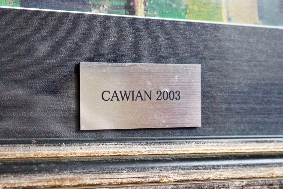 尾崎オマージュ【Cawian 2001年　絵画】