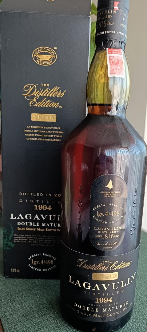 ウイスキー Lagavulin Distiller's Edition 1994 1L