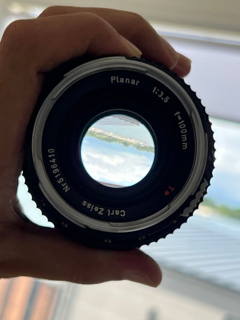 Hasselblad planar 100mm f3.5 先白　銘玉　ハッセル