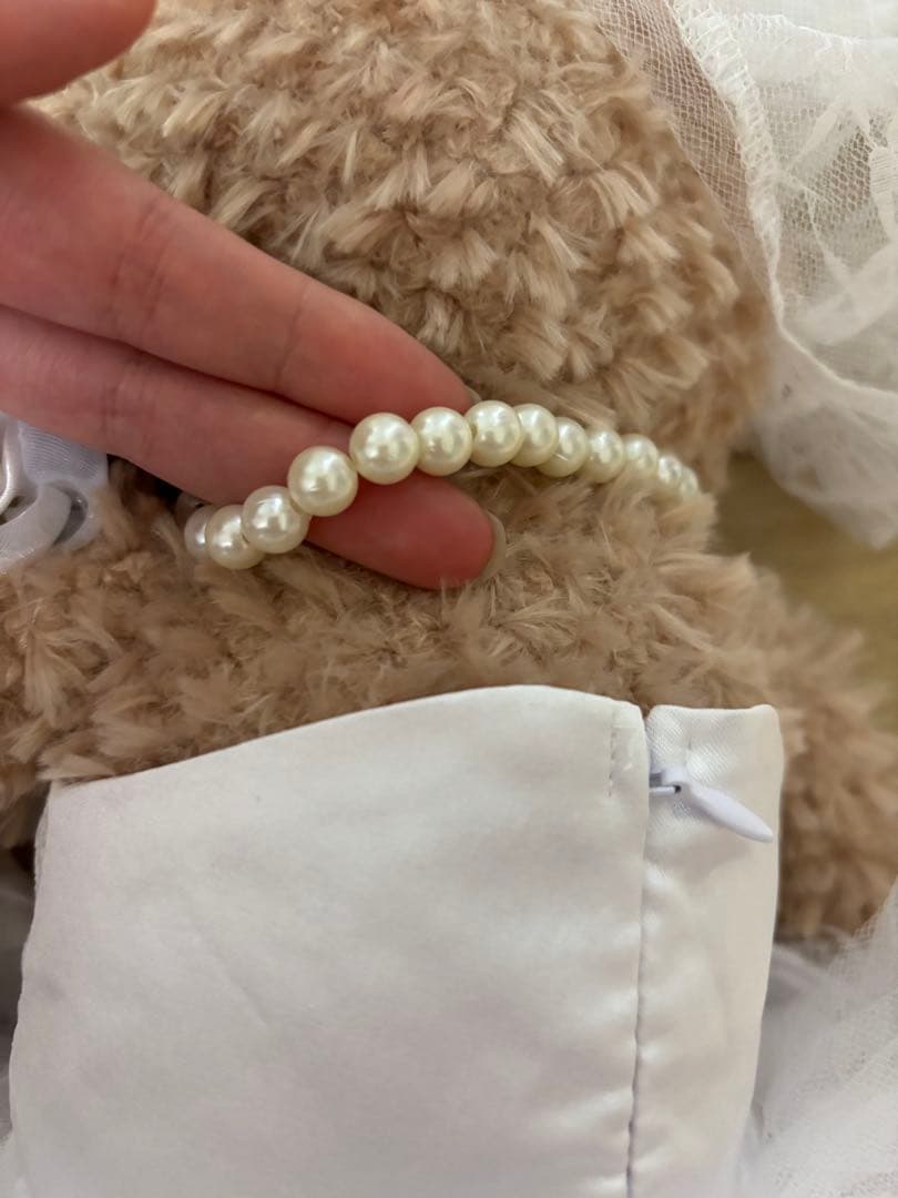 ダッフィー、シェリーメイ ウェディングぬいぐるみセット コスチューム くまセット