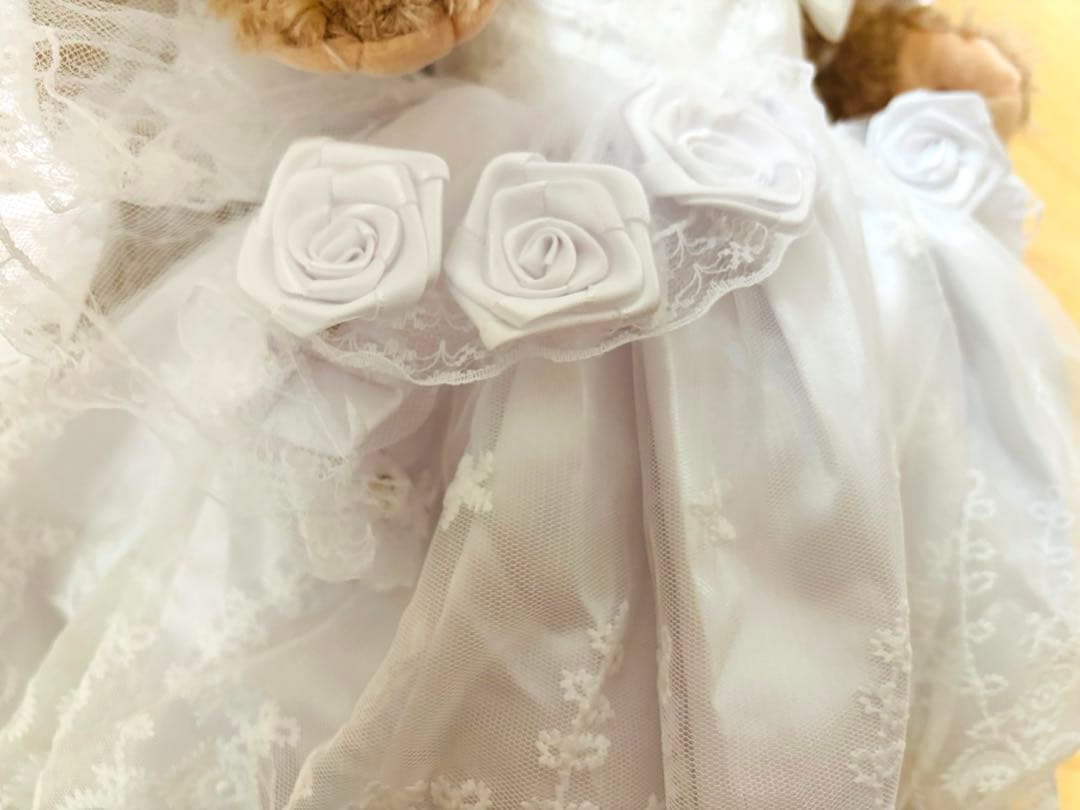 ダッフィー、シェリーメイ ウェディングぬいぐるみセット コスチューム くまセット