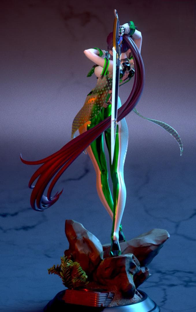 イヴ　ステラーブレイド　1/7 32ｃｍ　未塗装未組立　ガレージキット　ガレキ