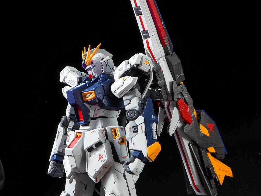 RG 1/144 νガンダム 全塗装　完成品　ニューガンダム　逆襲のシャア
