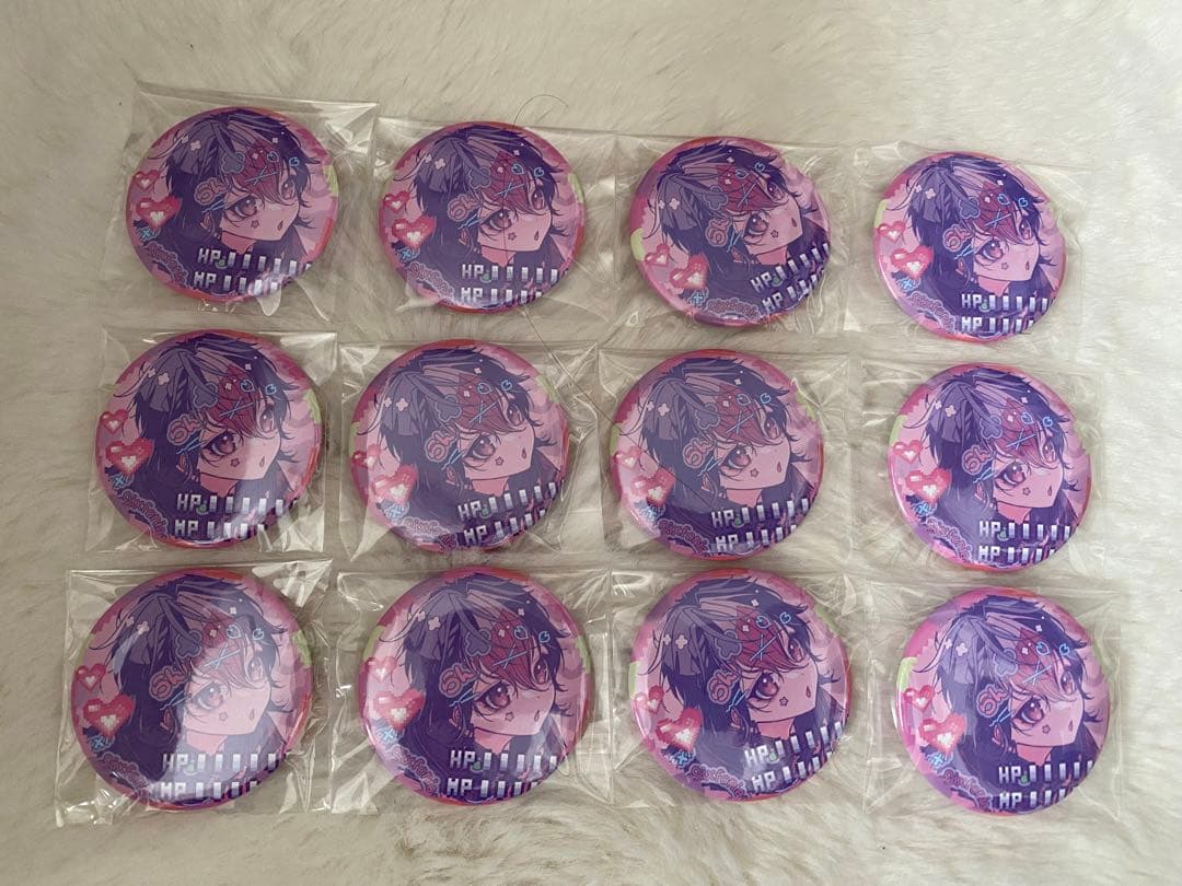 シクフォニ 缶バッジ MeDi信 LAN 12個