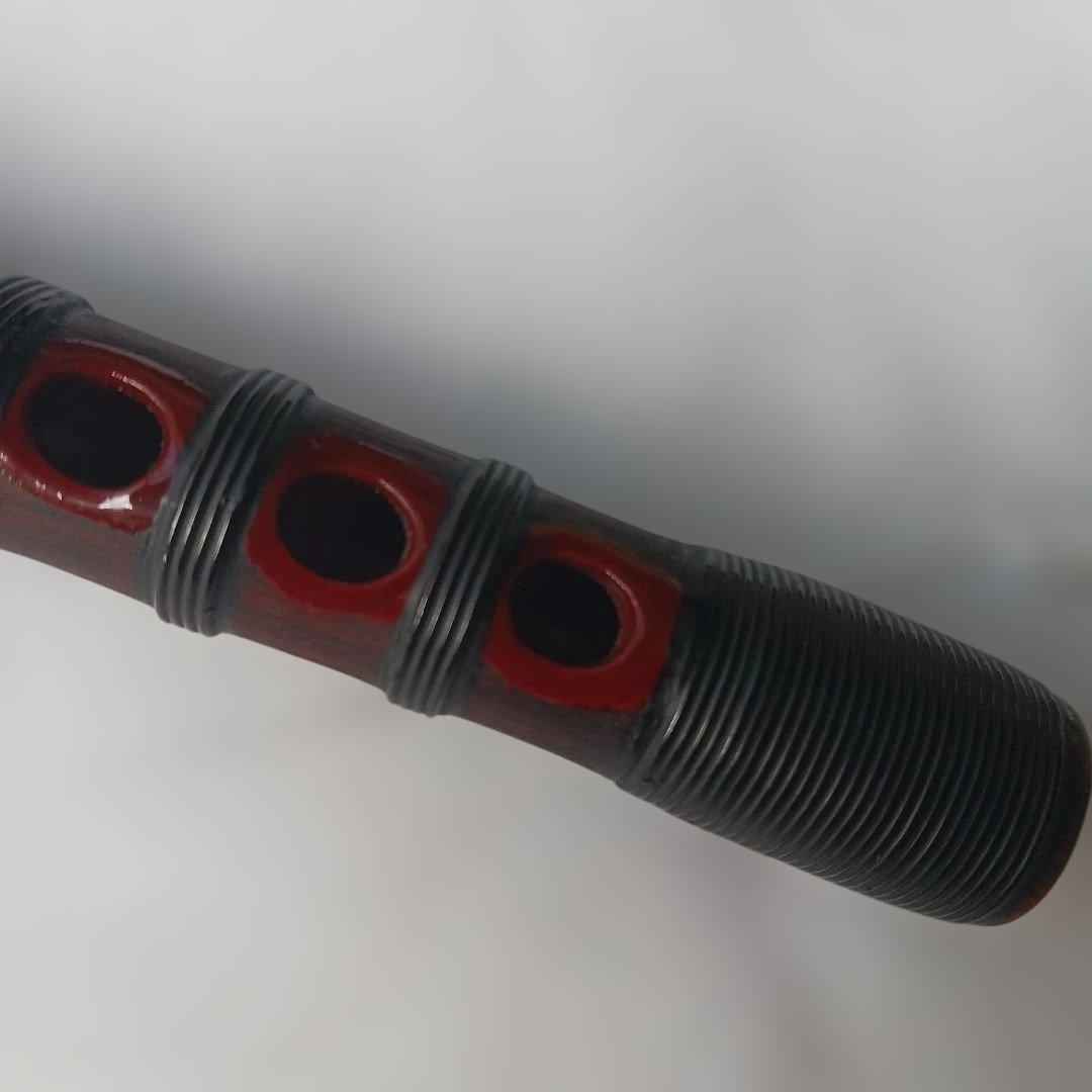 鳳聲晴由氏の作 能管