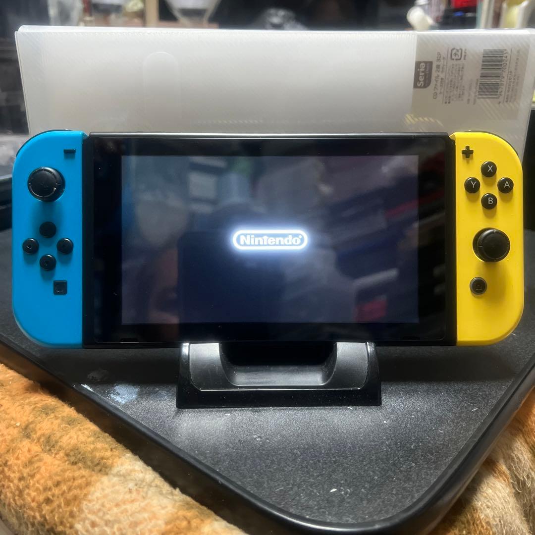 Nintendo Switch 本体 青/黄(未確認の為ジャンク品)