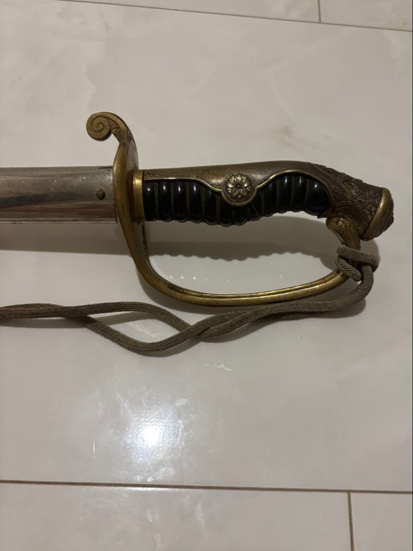 とし　希少　陸軍将校用軍刀拵え　陸軍　軍刀　模造刀　激レア　サーベル　戦争