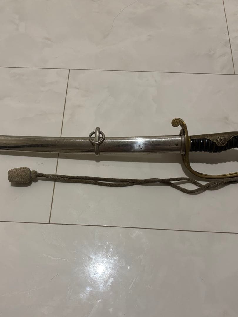 とし　希少　陸軍将校用軍刀拵え　陸軍　軍刀　模造刀　激レア　サーベル　戦争