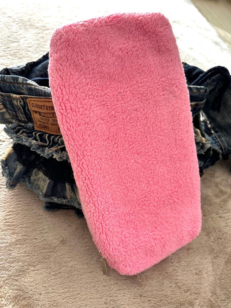 CLOSET STRAUSS & CO. デニムフリルスリングCL501