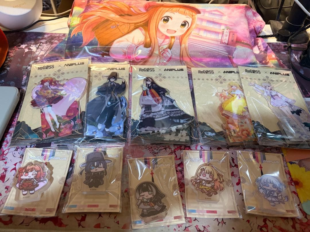 【韓国限定】アニプラス リグロス クリルスタンド、コロット、特典まとめ