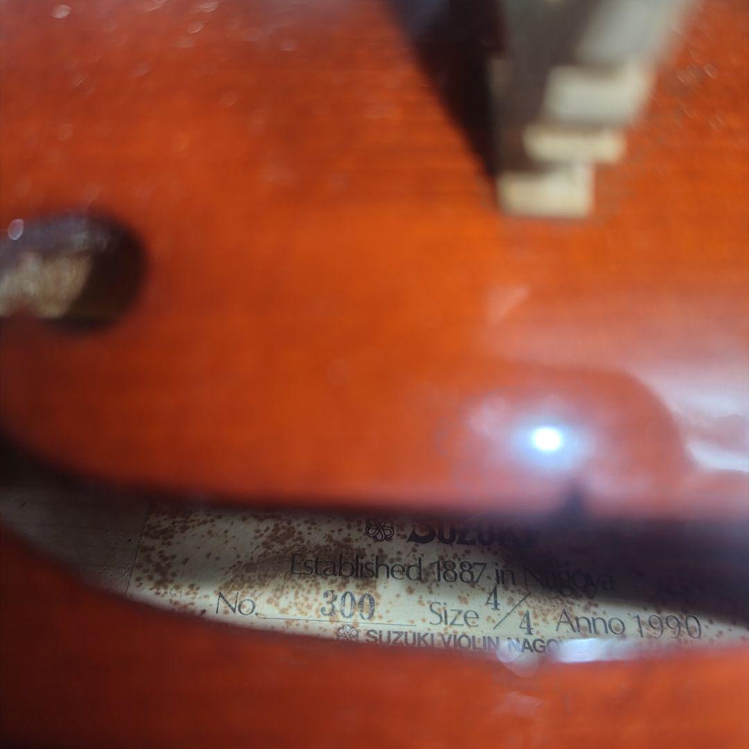 バイオリン スズキ No.300 4/4 1990年製 SUGITO弓