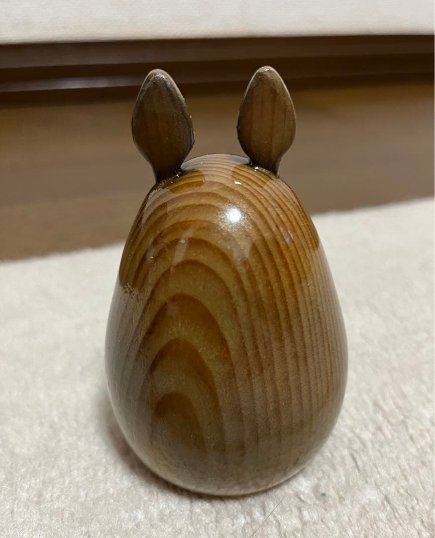 となりのトトロ　木彫りのトトロ　箱付き