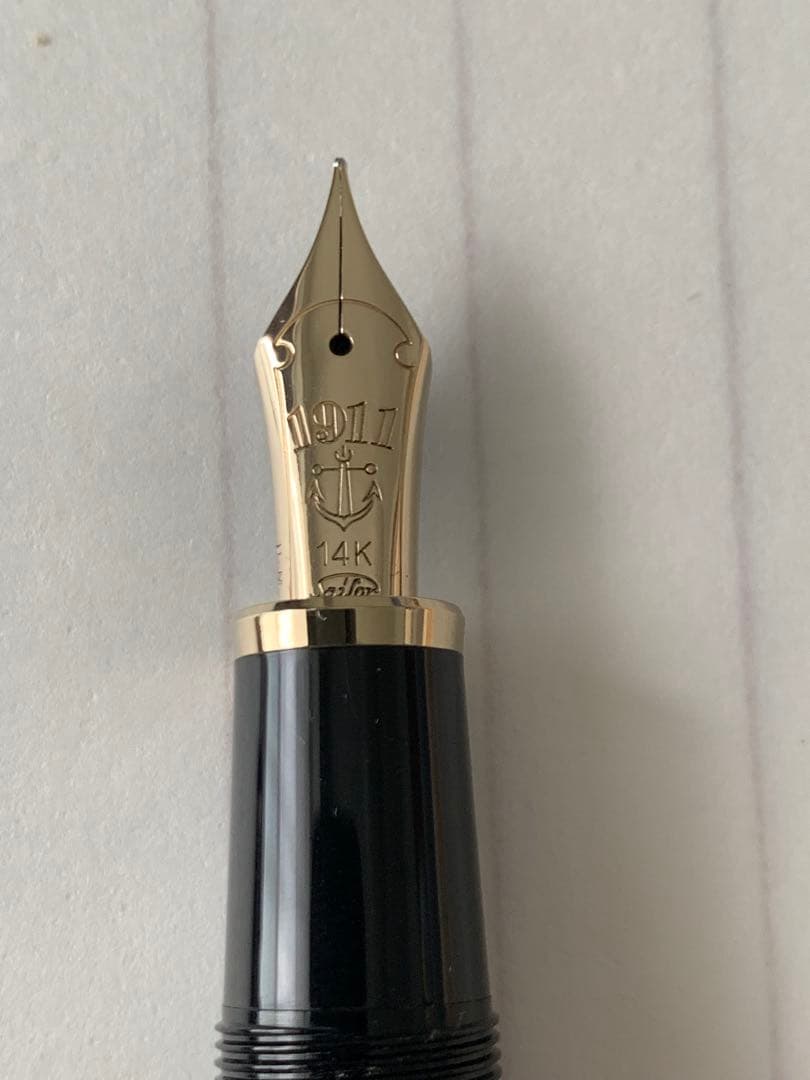 セーラー 14K 万年筆 香仙蒔絵 鴨