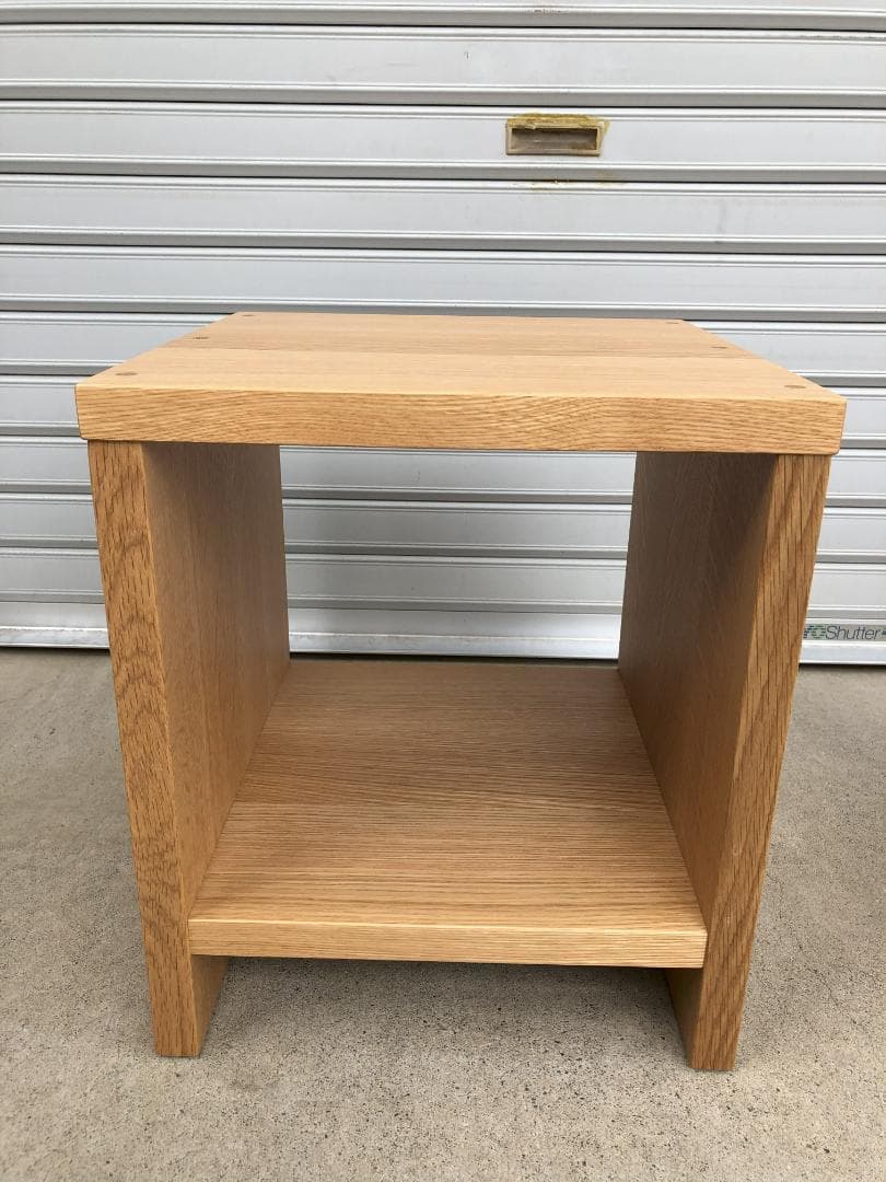 MasterWal マスターウォール ユニゾン ナイトテーブル オーク材（B)