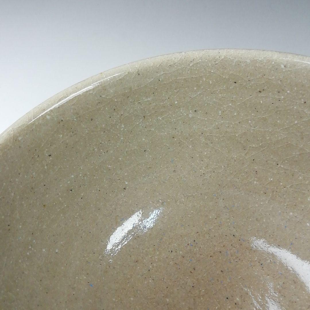 Ｔ３５３　茶碗　『絵唐津　草文』『中の辻窯　平山賢治 作』　共箱　抹茶碗　茶道具