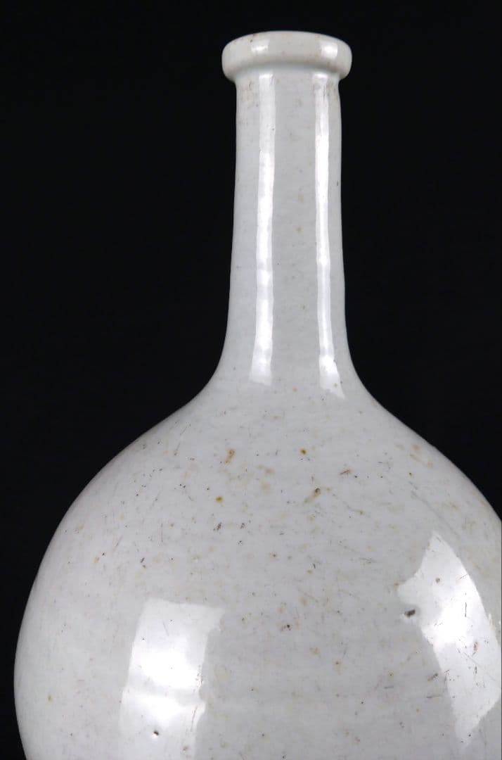 無地白磁瓶 徳利 高麗 李朝 朝鮮 陶磁器 伊万里 有田