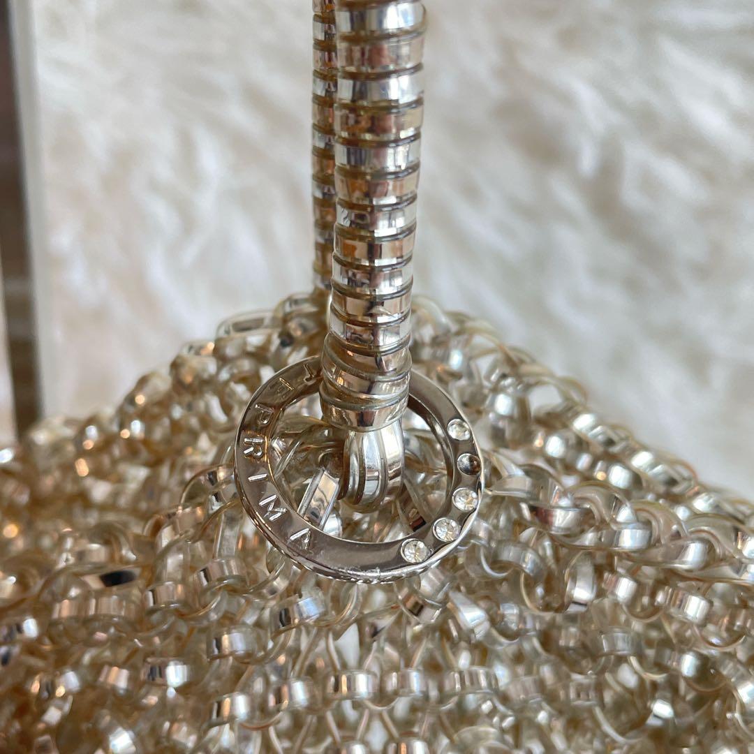 美品✨アンテプリマ ANTEPRIMA ワイヤーバッグ　シルバー