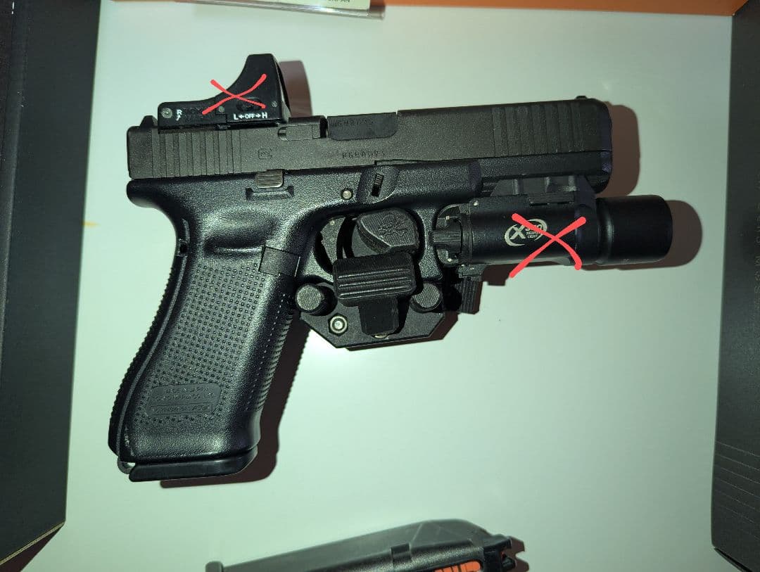 東京マルイグロック17gen5 ガスブローバック　付属品