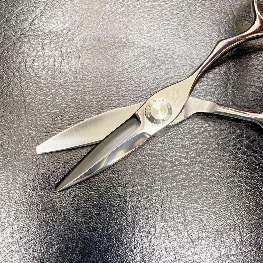 4,5インチシザー スライド ストローク ブラントカット美容師 理容師 シザー