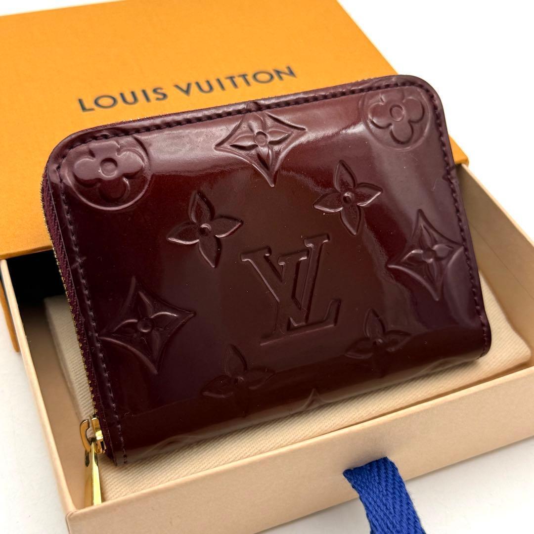 【極上美品】ルイヴィトン ヴェルニ ジッピーパース アマラント 小銭入れ