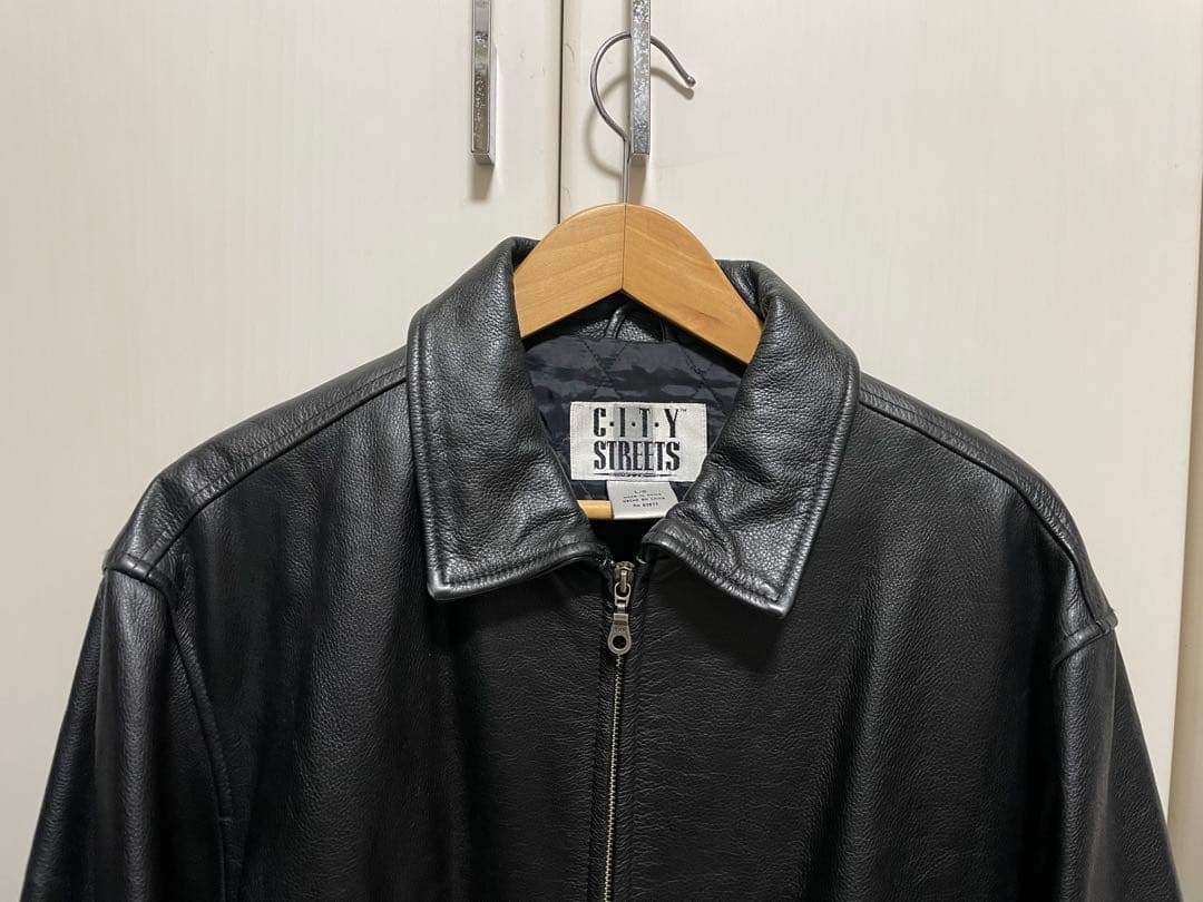 city streets レザージャケット
