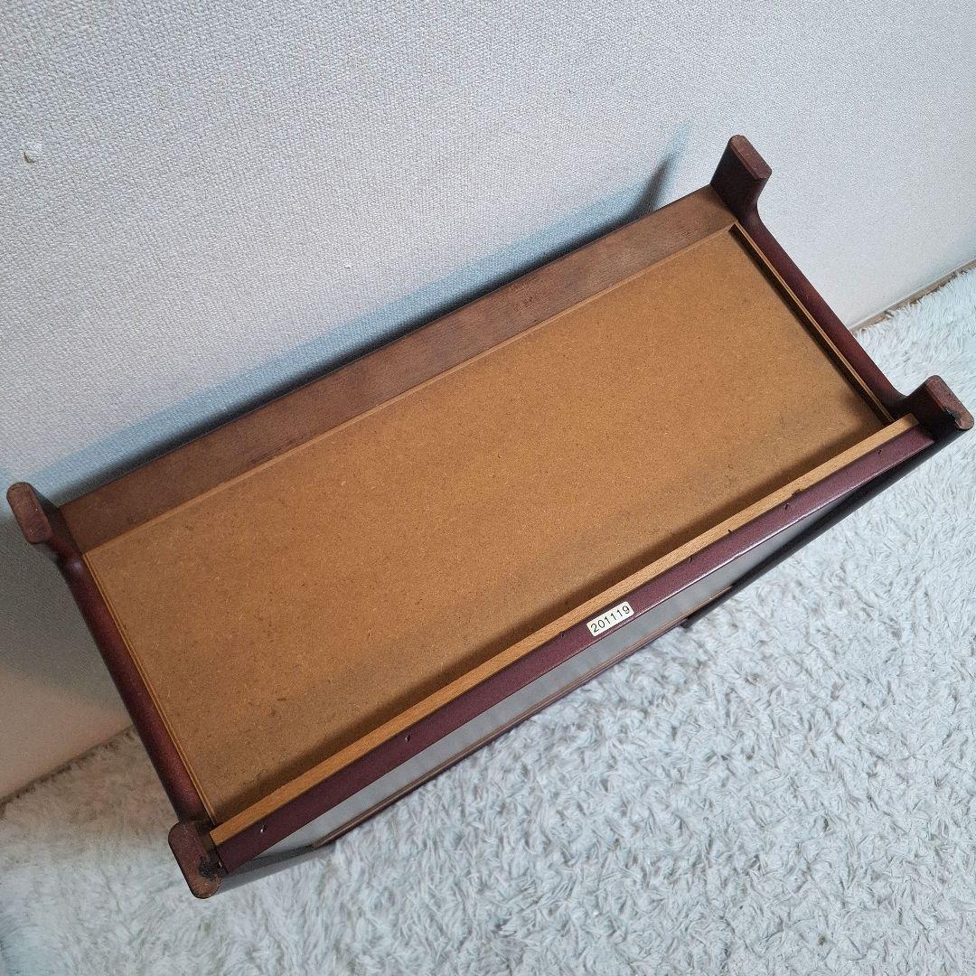 【美品】karimoku カリモク オールドカリモク 電話台 ファックス台