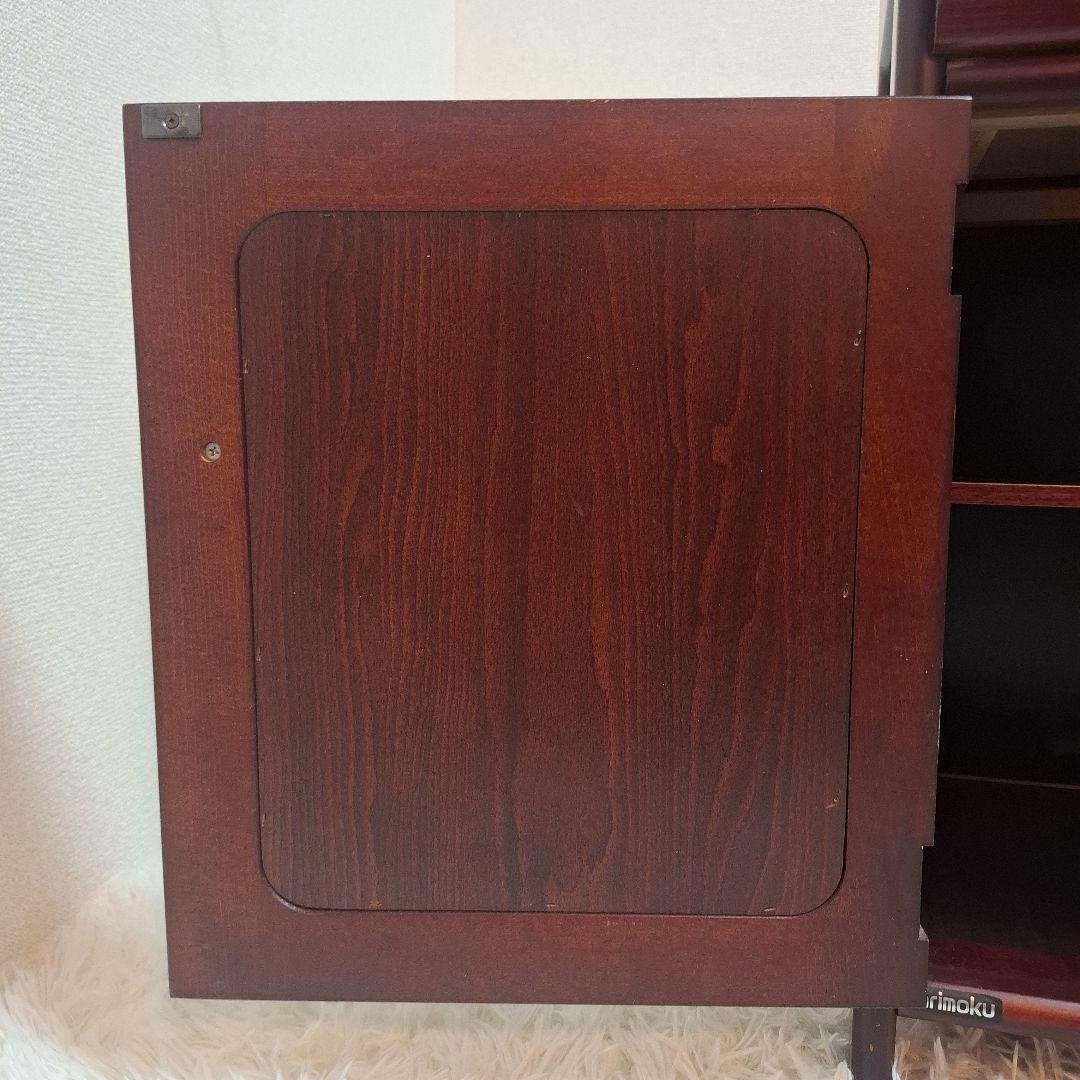 【美品】karimoku カリモク オールドカリモク 電話台 ファックス台