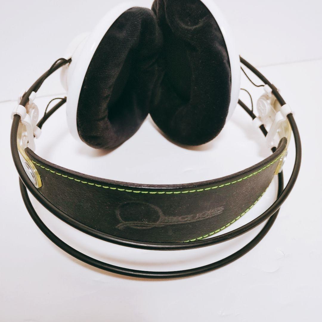 AKG Q701 ヘッドホン ホワイト オープン型 有線 ケーブル付き