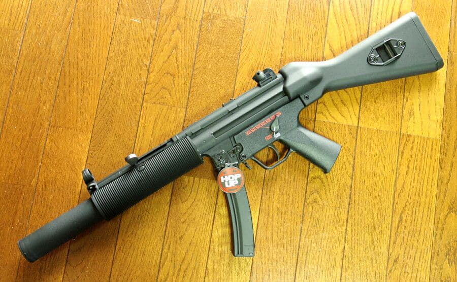 東京マルイ H&K MP5SD5 200連射マガジン付き