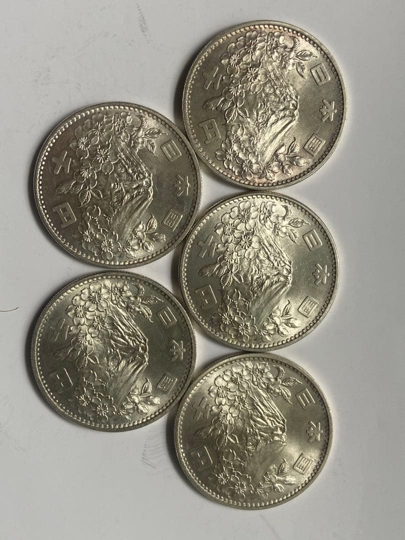 1964年東京オリンピック記念メダル（5枚セット）コレクション用