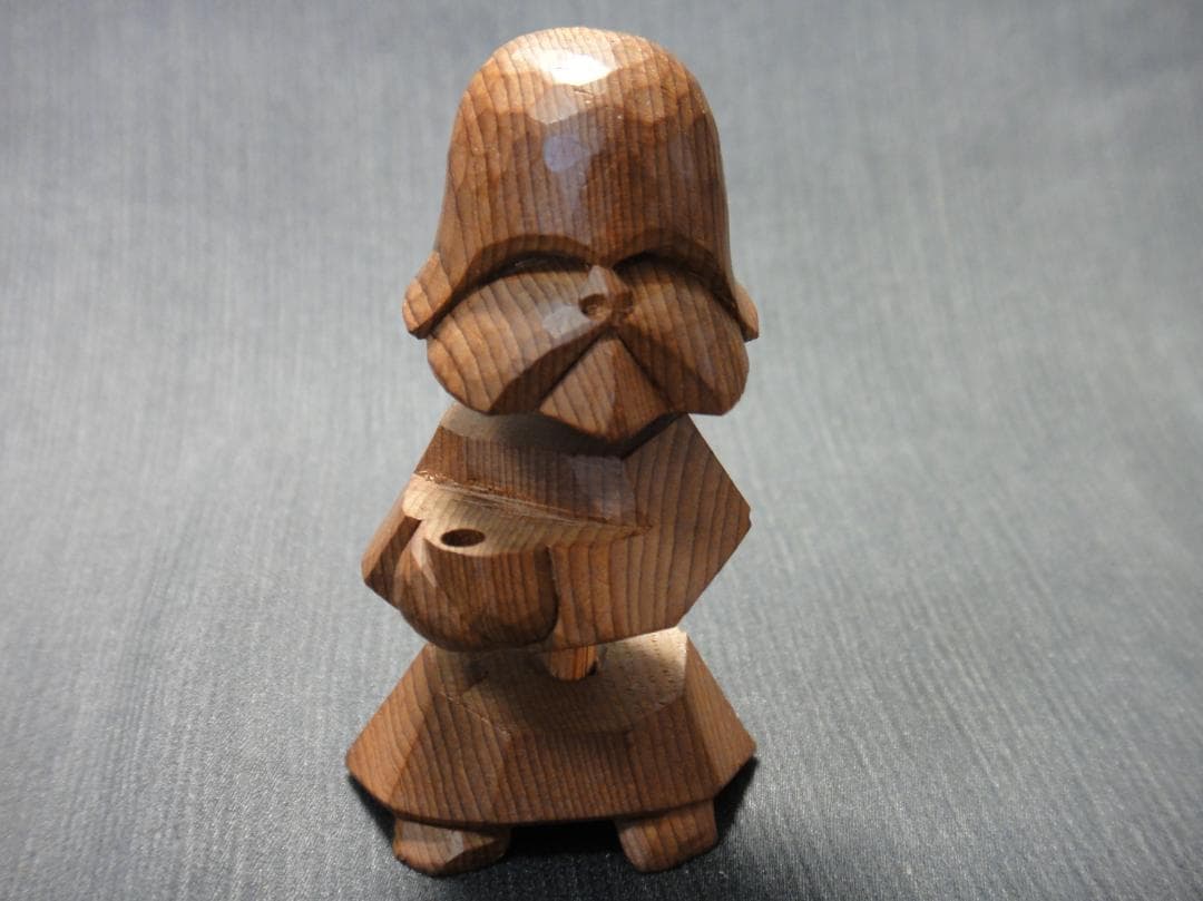 e*n様 希少 藤戸竹喜　ユーカラエカシ　木彫り 彫刻　置物　 アイヌ