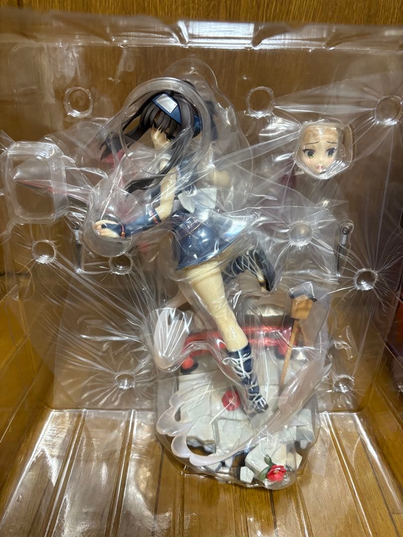 ゆずソフト 常陸 茉子フィギュア あみあみ限定版 千恋万花