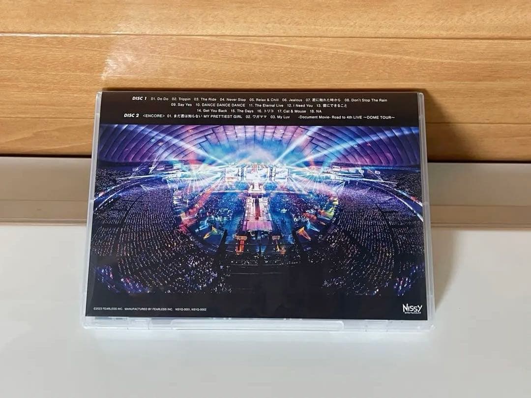 【Nissy盤】Nissy 4th LIVE DVD