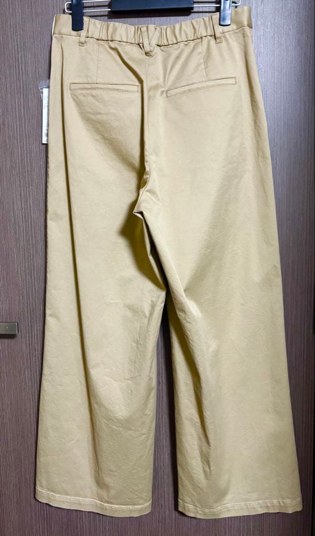 23区 今季 完売！ ストレッチギャバ チノパンツ ベージュ 44 13号 新品